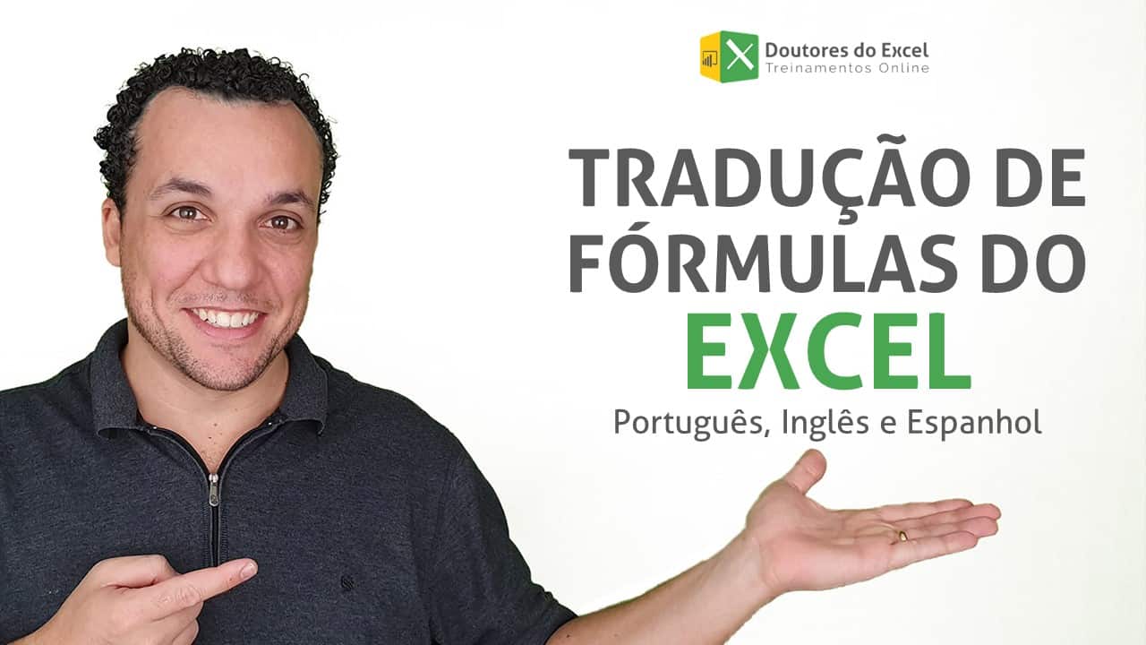 Tradução de Fórmulas Excel