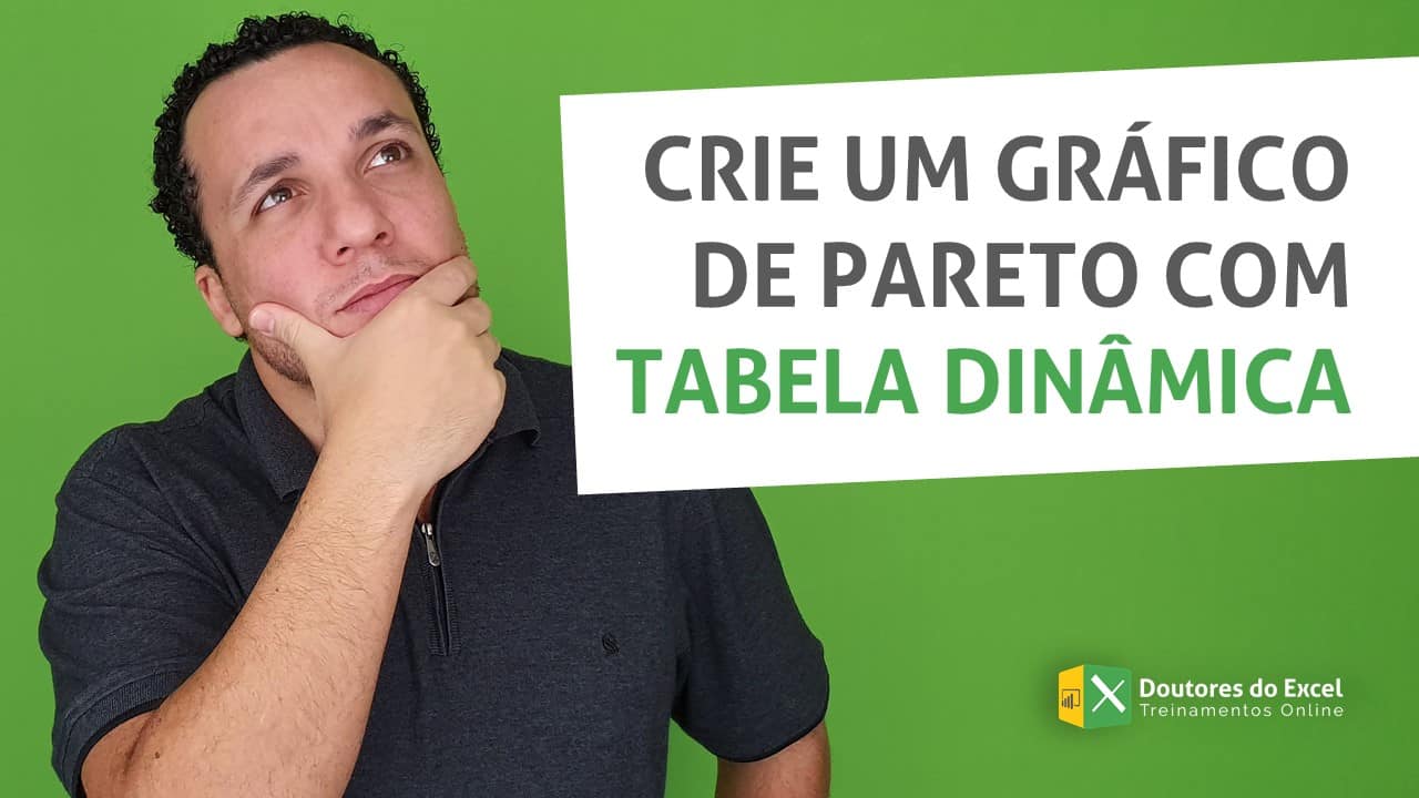 Crie um Gráfico de Pareto com Tabela Dinâmica