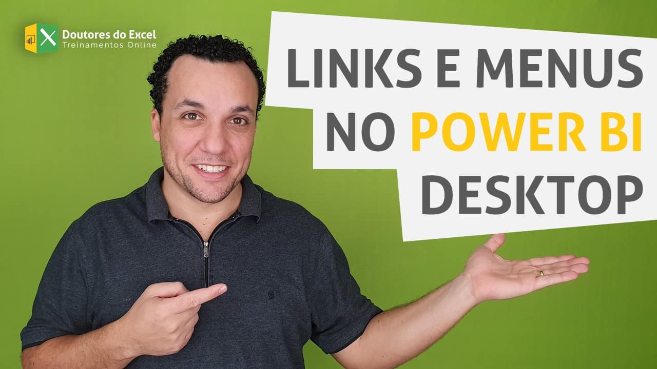 Links e Menus no Power BI Desktop
