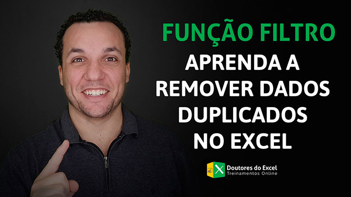 Função Único: Aprenda a remover dados duplicados no Excel